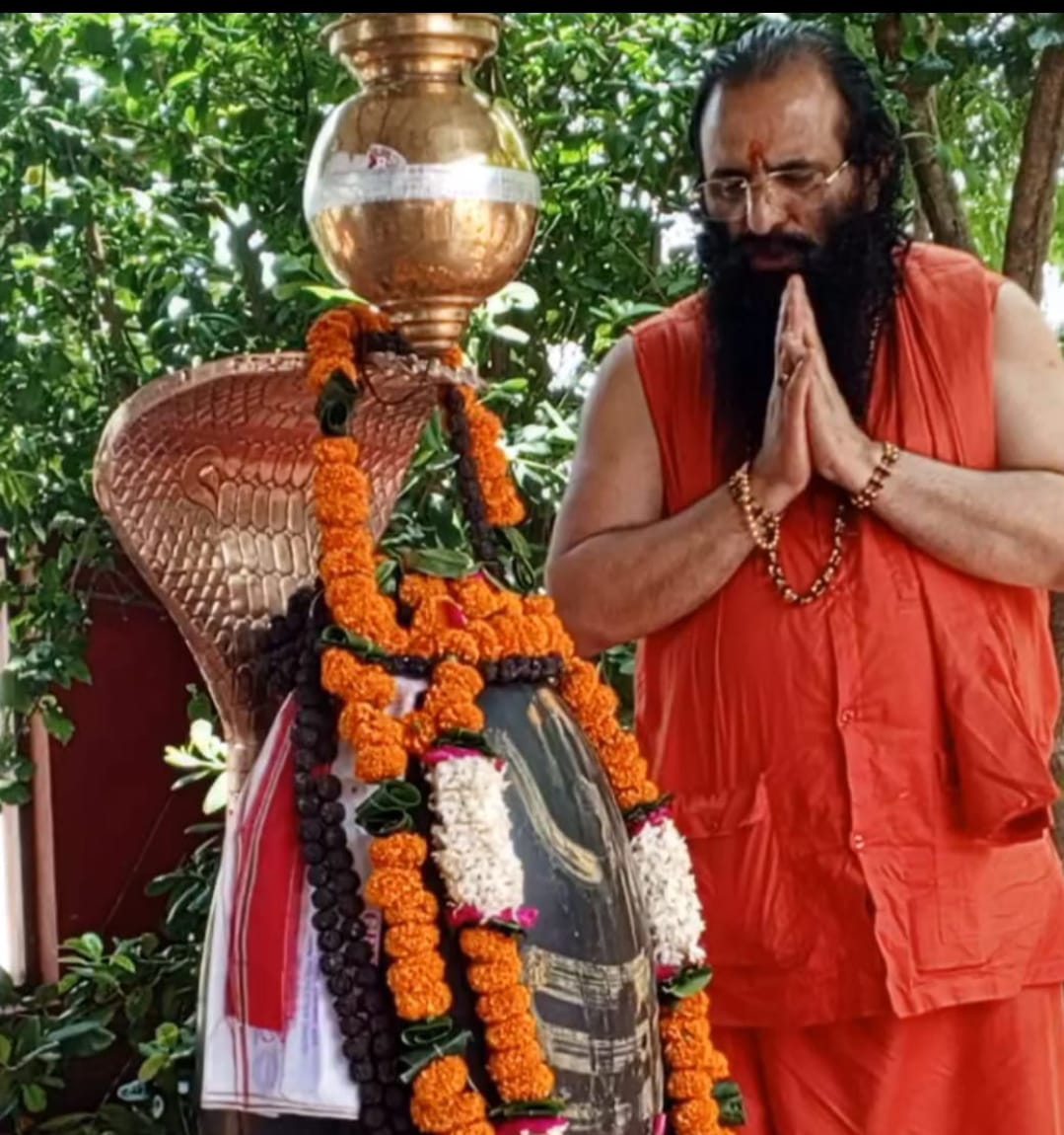 haridwar news भगवान शिव की उपासना से होती है आत्म शुद्धि-श्रीमहंत रविंद्रपुरी